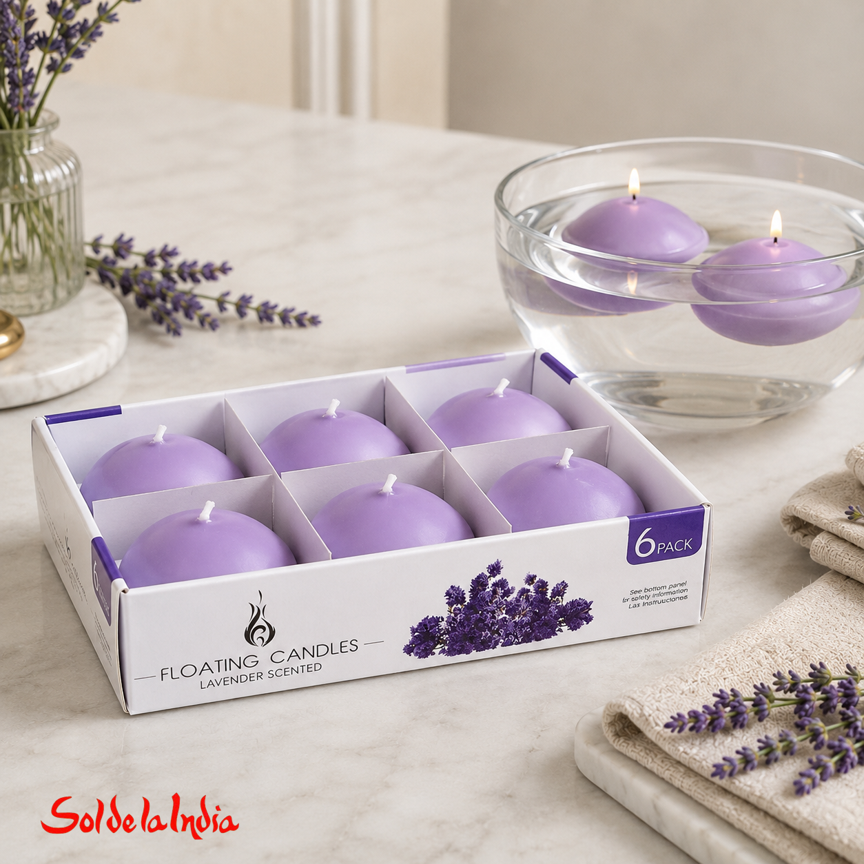 Velas Flotantes