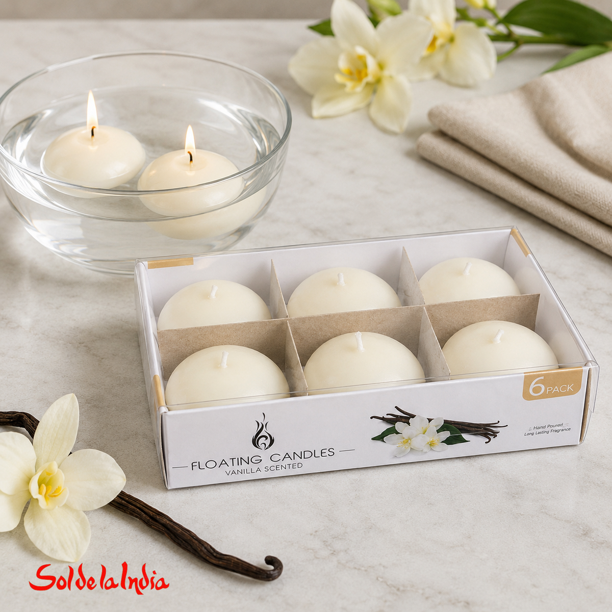 Velas Flotantes