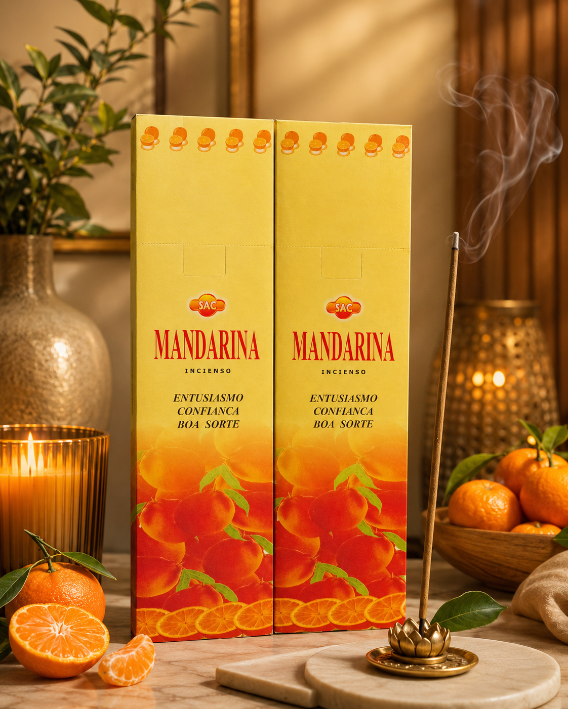 Inciensos SAC 2 Horas Mandarina