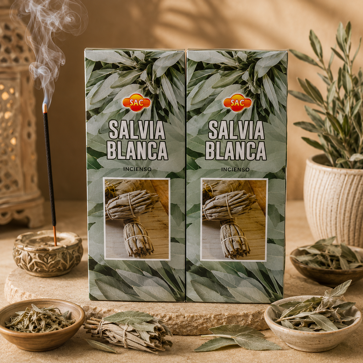 Inciensos SAC 20 min. - Salvia Blanca