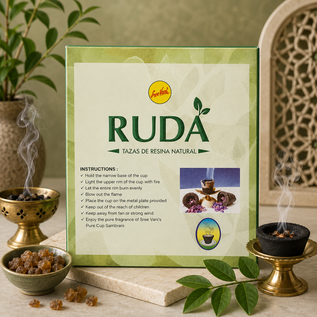Carbón Activado Sree Vani - Ruda