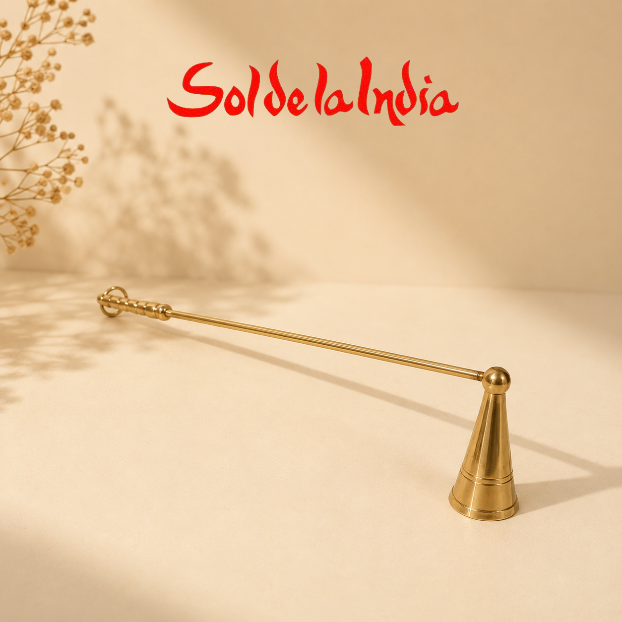 Apagador de Velas de Bronce