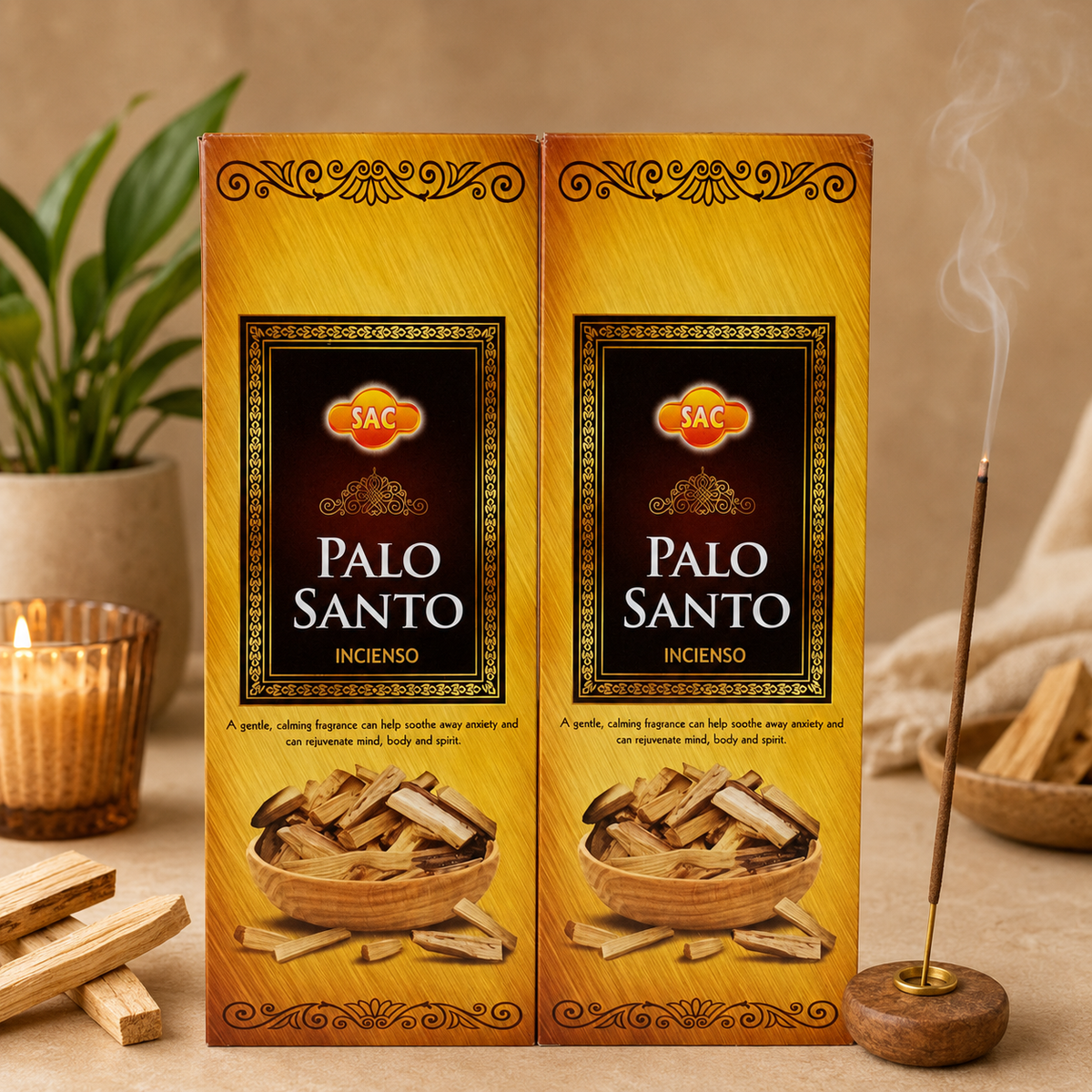 Inciensos SAC 20 min. - Palo Santo